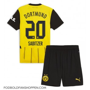 Borussia Dortmund Marcel Sabitzer #20 Hjemmebanetrøje Børn 2024-25 Kortærmet (+ Korte bukser)